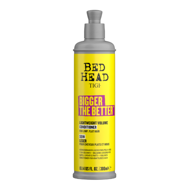 TIGI BED HEAD BIGGER THE BETTER LIGHTWEIGHT VOLUME CONDITIONER 300ML