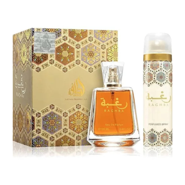 LATTAFA RAGHBA E.D.Parfum 100 ml. vap. + 50ML DEO ARABE